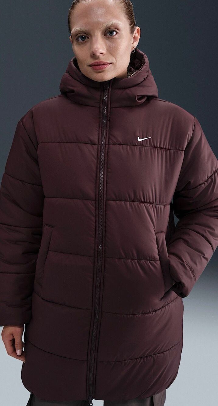 Nike Sportswear Classic Women's Therma-FIT Loose Hooded Parka Sz Small, NWT